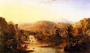 Robert S.Duncanson Land of the Lotos Eaters USA oil painting artist